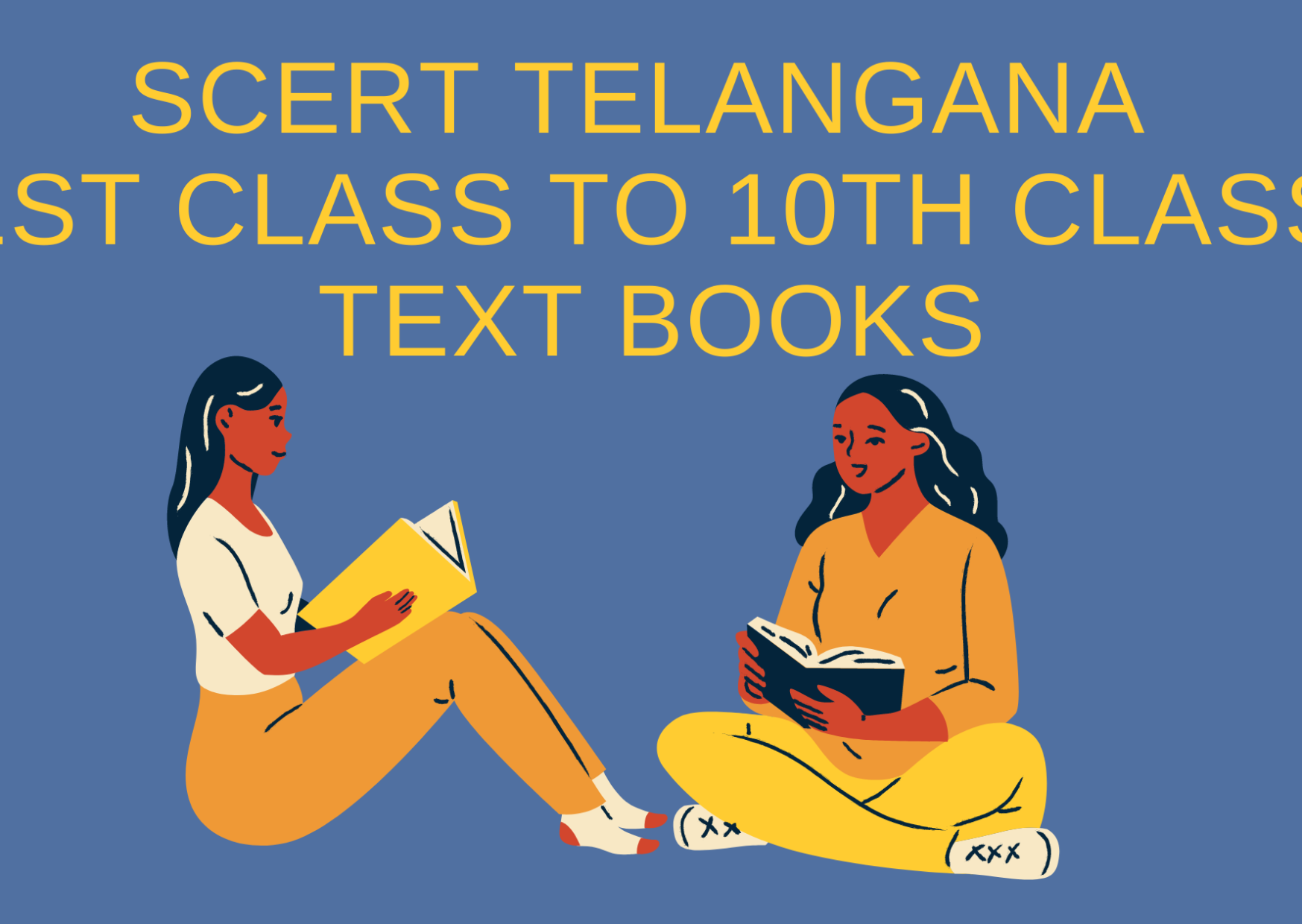 SCERT Telangana Textbooks 1st to 10th Class 2022 Download