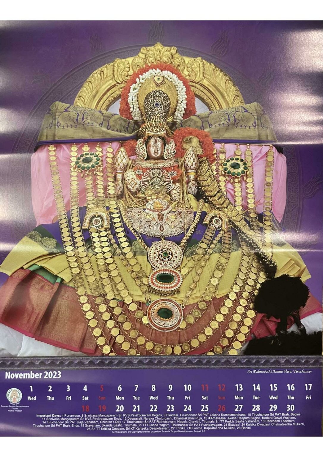 TTD Calendar 2024 Online Booking Step By Step Procedure