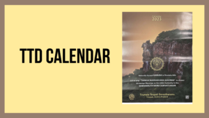 TTD Calendar 2023 PDF Download Online at tirupatibalaji.ap.gov.in